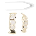 thumbnail image 4 of Silver Teeth Braces,Hollow Plating Teeth Brace Teeth Brace Jewelry Plating Teeth Brace Multi-Functional, 4 of 14