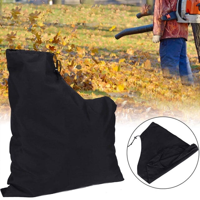 Bolsa de almacenamiento con cremallera para soplador de hojas Bolsa de vacío multifuncional portátil