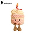 thumbnail image 1 of Fun Simulation Birthday Cake Doll Fake Cake Birthday Gift Female Strawberry Plush Toy, 1 of 1