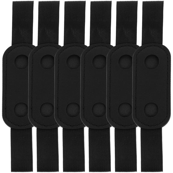GAXIRE Pen Protective Sleeve Black 6Pcs 3.14X1.41X0.08in