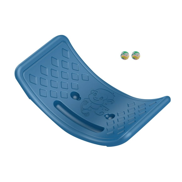 Balance Board For Kids, Plastic Wobble Board For Improving Balance Balance Seesaw Board Wobble Board with Elastic Ball For Kids Toddlers Teens Balance Training Board