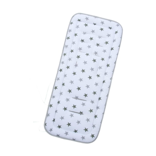 Cojín para asiento de cochecito de bebé CUTICAT alfombrilla para carrito transpirable para recién nacido estrellas 75 cm x 33 cm