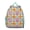 Greenish-blue-8, variant on Colorful Chicken Pattern Student Backpack – Retro Farm Animal Design with Rooster, Hen, Eggs, Cluck, and Watercolor Floral Nature Art