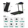 thumbnail image 2 of Foldable Treadmill with Incline, Folding Treadmill for Home Electric Treadmill Workout Running Machine, Handrail Controls Speed, Pulse Monitor,APP, 2 of 14
