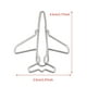 thumbnail image 5 of Clips Walfront de acero inoxidable con forma de avión (10 unidades), 5 of 9