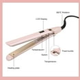 thumbnail image 4 of Arduador De Cabello 2 En 1 Temperatura Profesional Rizador De Risa De Cabello Ajustable Con Cable Giratorio De Pantalla LCD Para Salón Uso Doméstico Rosa, 4 of 6