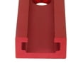 thumbnail image 2 of Red Aluminum Alloy 300-1220mm T-track T-slot Miter Track Jig T Screw Fixture Slot 19x9.5mm For Table Saw Router Table Woodworking Tool, 2 of 9