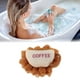 thumbnail image 2 of 1 Pc Esponja de Baño en Forma de Taza de Café para el Baño Marrón Beige, 2 of 6