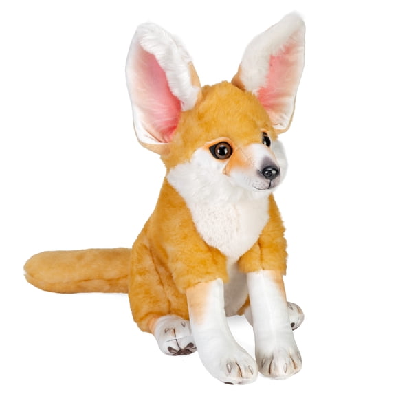 Wild Republic Artist Collection Fennec Fox, Stuffed Animal, 13 Inch, Plush Toy, Fill is Spun Recycled Water Bottles