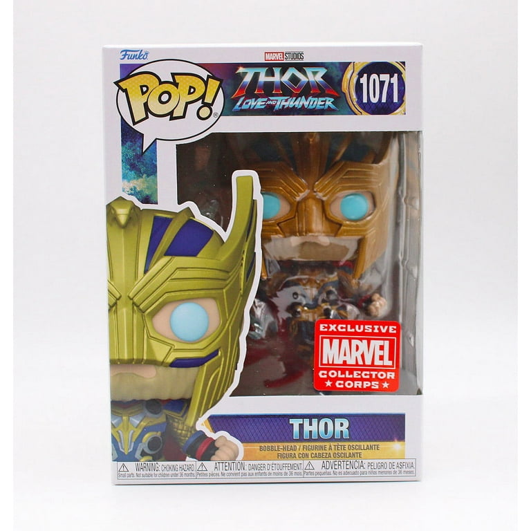 POP THOR LOVE AND THUNDER THOR MARVEL COLLECTOR CORPS EXCLUSIVE