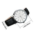 thumbnail image 5 of Montre pour Homme à Cadran Romain Classique avec Fonction Calendrier et Bracelet pour, 5 of 5