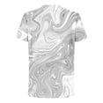 thumbnail image 5 of Rloper-Lop Mens Workout Shirt Short Sleeve Quick Dry Lightweight Athletic Running Gym Performance Tops Moisture Wicking Floral Print Tees XXL, 5 of 5
