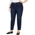 thumbnail image 1 of Charter Club Plus Size Straight-Leg Ankle Jeans,, 1 of 6