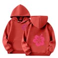 thumbnail image 4 of Funicet Shorts Garçon Tout-Petit, Shorts pour Filles, Chemise Enfants Manches Longues Motif T-Shirt Imprimé Col Rond Haut Court Adapté pour Garçons et Filles Sweat à Capuche, Chemises pour Filles, 4 of 6