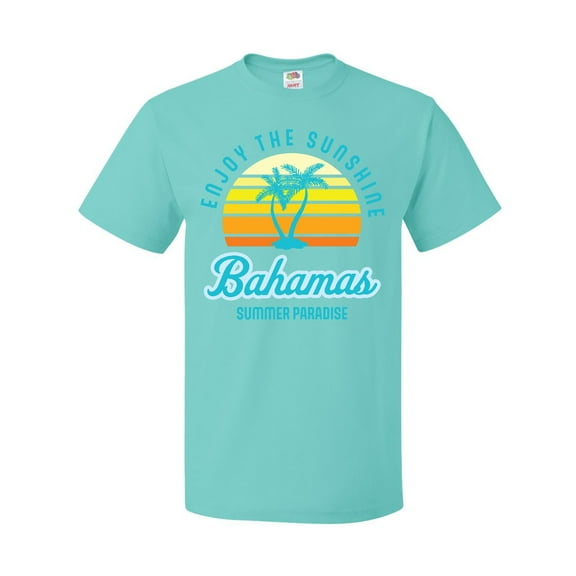 Inktastic Enjoy the Sunshine Bahamas Summer Paradise T-Shirt