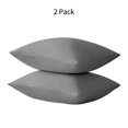 thumbnail image 6 of RUIKASI Soft Grey Microfiber Pillowcases, Standard 20 X 26 inches (2 Count), 6 of 6