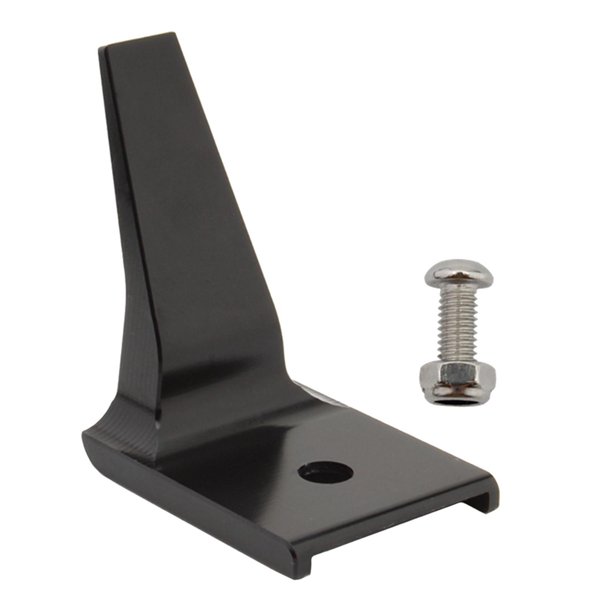 Kit de extensión de caballete lateral Baoblaze para Fat S FLSTFBS 2016-2017 negro