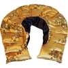Herbal Concepts Shoulder Wrap with Collar, Gold Cherry Blossom Satin