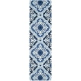 thumbnail image 2 of SAFAVIEH Four Seasons Cuthbert Geometric Runner Rug, Navy/Blue, 2'3" x 8', 2 of 6