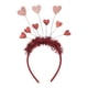 thumbnail image 3 of Diadema de corazón para San Valentín. Vístete. Regalos para San Valentín. Diademas de lentejuelas. Rosa, 3 of 9