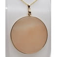 thumbnail image 2 of Natural Round Pink Aventurine Gold Necklace, 2 of 5