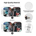 thumbnail image 3 of Terrifier Car Windshield Sun Shade Auto Front Window Sunshade Cover Car Visor For Car Truck Suv Small, 3 of 9