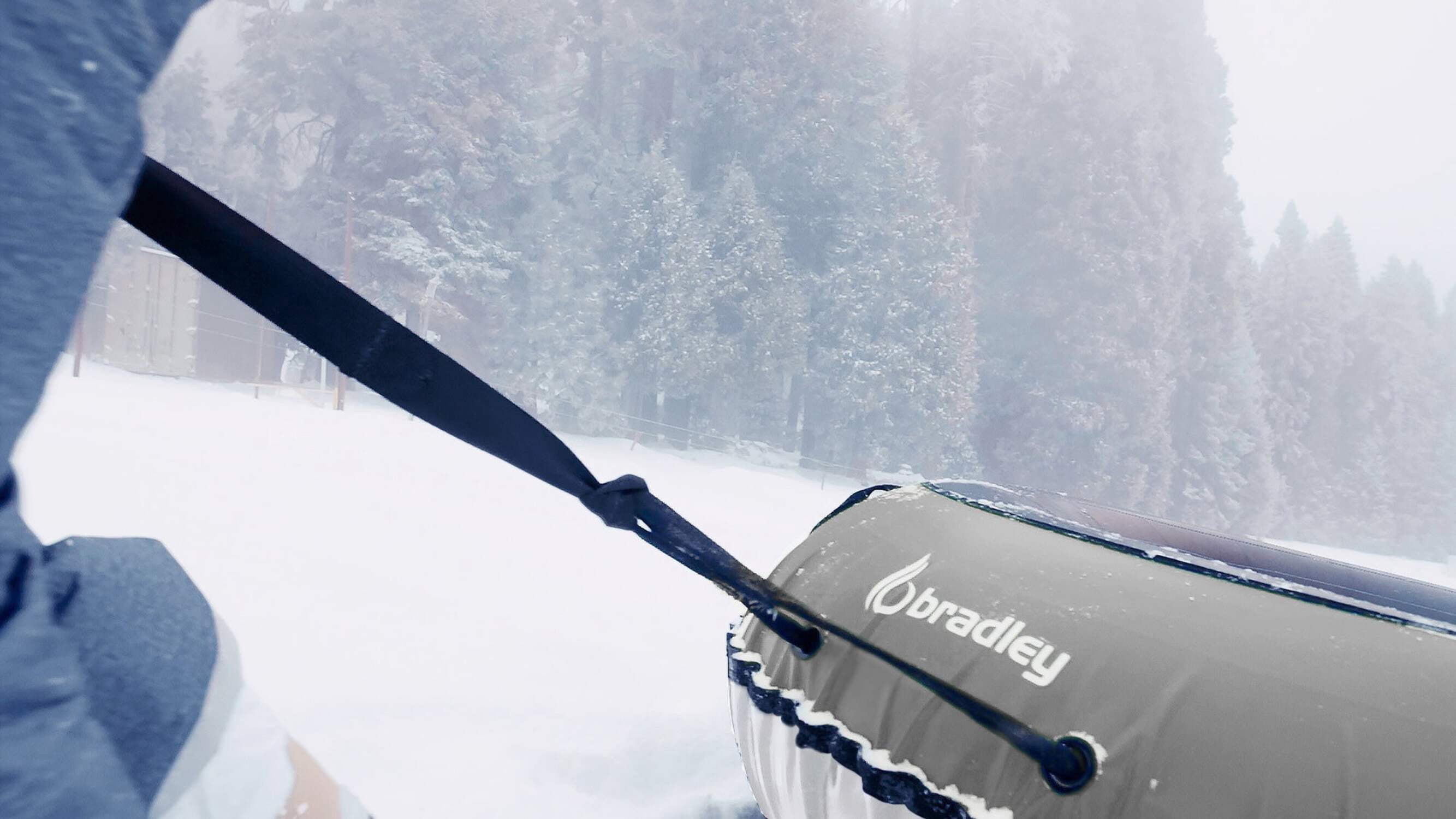 Bradley Bradley Snow Tubes with 50" Heavy Duty Cover | 2 Pack Inflatable Sledding Tubes