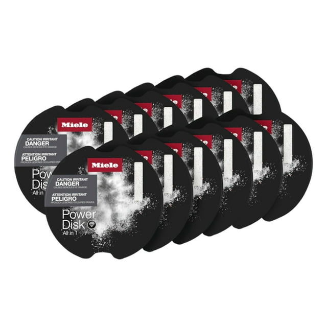 Miele 99997823 PowerDisk Set, Detergent for Dishwashers with AutoDos, Set of 12 Pieces