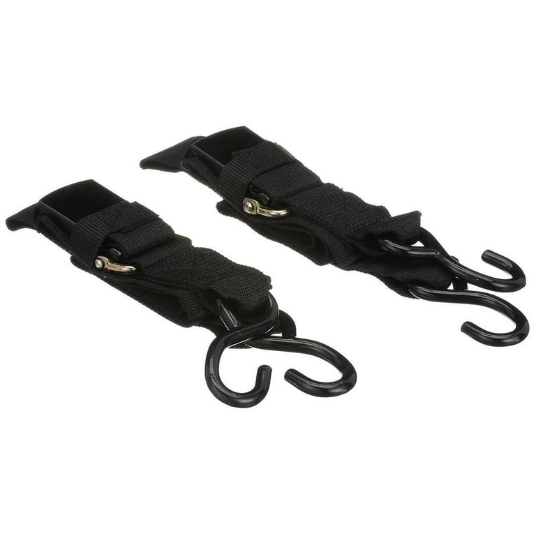 Attwood 15232-7 Quick-Release Transom Tie-Down Straps, Trailering