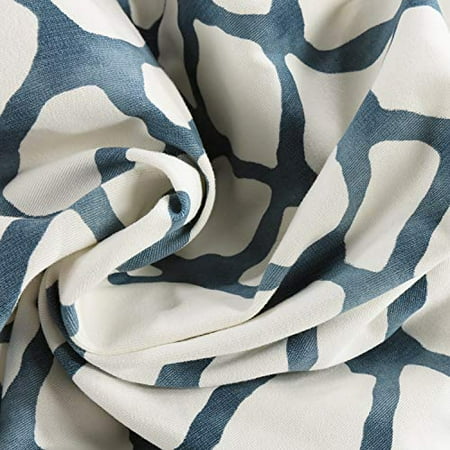 HPD Half Price Drapes Printed Cotton Twill Curtains For Room Décor 50 X