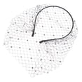 thumbnail image 2 of 1Pc Rhinestone Veil Headband Bridal Hair Accessory Party Photo Prop, 2 of 8