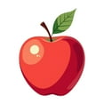 thumbnail image 5 of Yatrandify Colorful Apple Stickers Waterproof Vinyl Stickers Lovely Decorative Stickers for Laptops Notebooks DIY, 5 of 9