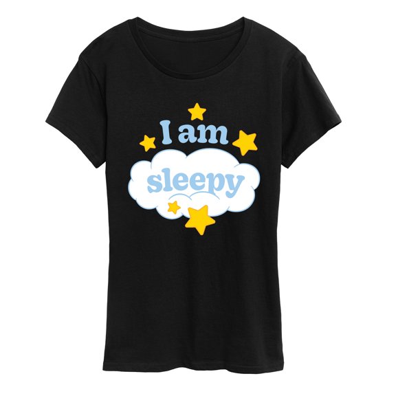 Instant Message - I Am Sleepy - Women's Short Sleeve Graphic T-Shirt