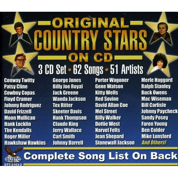 Various Artists - Original Country Stars On CD - Music & Performance - CD