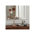 thumbnail image 2 of Modern Tall Chain Link Inspired Candle Holer for Home Decor - Versatile Tealight or Taper Candle Stick Holder for Table Centerpieces - Perfect Candle Stand Holder for Mantel or Console - 24", Gold, 2 of 11