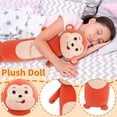 thumbnail image 3 of 21.7in Long Animal Body Pillow, Cylindrical Soft Plush Toy, Stuffed Animal for Sleeping, Cute Decorative Hugging Pillow, Comfortable Bedtime Companion, Gift, 3 of 5