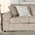 thumbnail image 4 of Roundhill Furniture Nason Wide Wale Corduroy Sofa and Loveseat Set, Parchment, 4 of 9