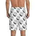 thumbnail image 4 of Lsque Cool Dog Mens Sleep Pajama Shorts,Short Pajama Pants, Cotton Ultra-Soft Knit-Large, 4 of 9