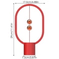 thumbnail image 3 of Mini Levitating LED Lamp Floating Bedside Lamp Night Light For Bedroom Reading And Plug in Night Light with, 3 of 7