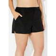 thumbnail image 3 of Swimsuits for All Loop Strap Blouson Tankini Set With Cargo Short, 3 of 3
