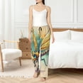 thumbnail image 5 of KLL Womens Cartoon Dragonfly Art Print Pajama Pants Soft Pajama Bottoms for Women Cozy Lounge Pants-Large, 5 of 7