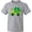 AC-Heather Grey, variant on Inktastic Irish St Patricks Day Fire Truck Youth T-Shirt