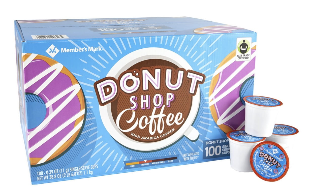 MM Donut Shop Coffee, Single-Serve Cups 
