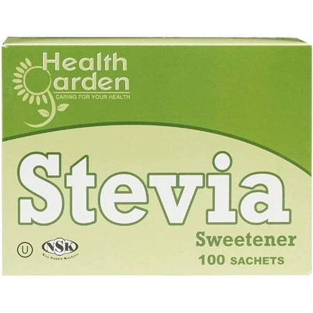 Health Garden Stevia Sweetener Packets, 100 count