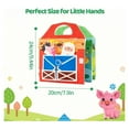 thumbnail image 3 of Uxgjfwu Farm Animal Themed Felt Activity Board, Early Learning Storybook Busy Board with Fruit Tree, Educational Sensory Play Panel for Skill Development, 3 of 4