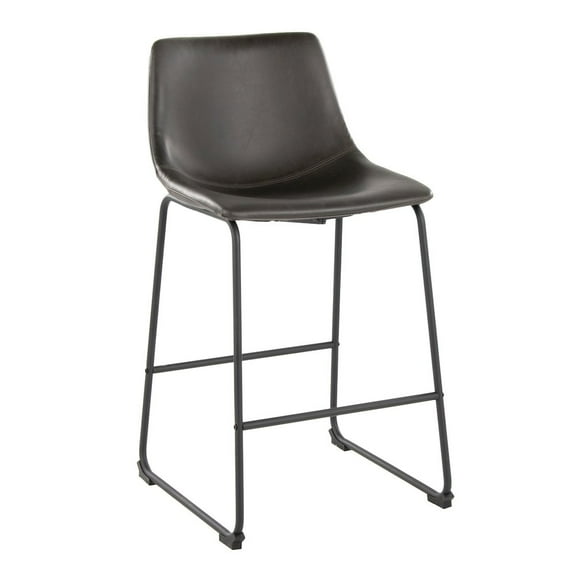 LumiSource Duke 26" Fixed-Height Counter Stool
