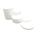 thumbnail image 4 of FixtureDisplays® White Round Display Stands Risers Glorifiers 4 Jewelry Display Necklace Ring Bracelet 13795 Set, 4 of 4