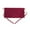 🔥 Red_Base#6332, variant on Half-Length Apron for Kitchen, Restaurant, Outdoor | Durable Polyester, Double Pocket, Quick Dry, Solid Coffee/Red, 23.6x11.8 in, Easy Clean Work Utility
