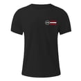 thumbnail image 6 of Ramiter Men's America 250Th Anniversary Printed T-Shirt Patriotic Falg Shirts for Men(Black,L), 6 of 8