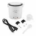 thumbnail image 1 of Mini Rice Cooker, 12V 100W 1L Electric Steamer, Portable Travel Steamer Small, All-in-One Multi Cooker Pot Waterproof Non-Stick, 1 of 4